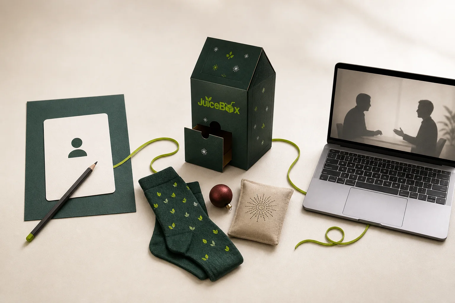 Three-stage creative application journey with registration, design challenge and interview